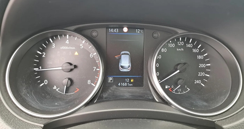 Nissan Qashqai cena 98900 przebieg: 41680, rok produkcji 2019 z Pionki małe 106